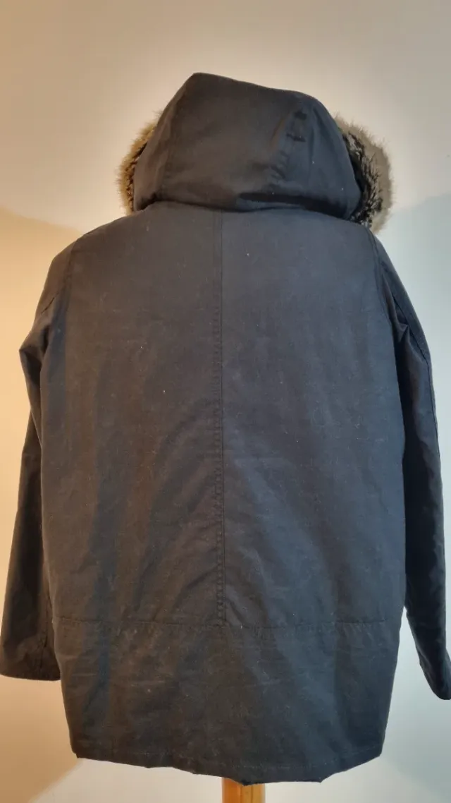 Abrigo Barbour Crevasse Azul Marino