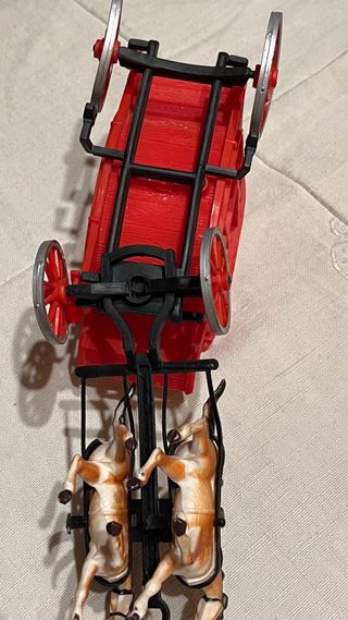 Diligencia Comansi con caballos