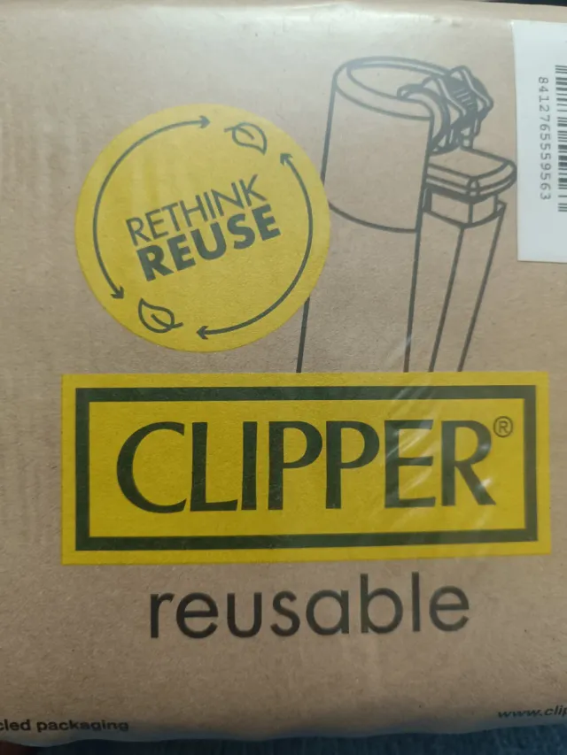 Pacchetto di 48 accendini Clipper bianchi