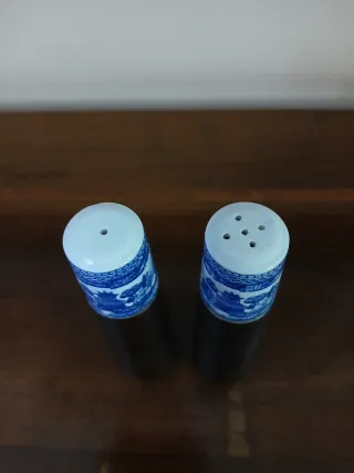 Set Sale e Pepe Vintage Porcellana e Legno