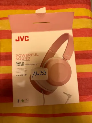 Cuffie JVC HA-S31M-P Rosa
