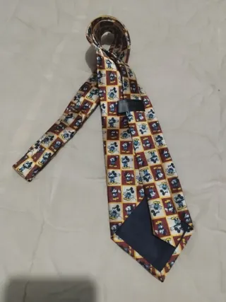 Lote 2 Corbatas Mickey Mouse Vintage Nuevas