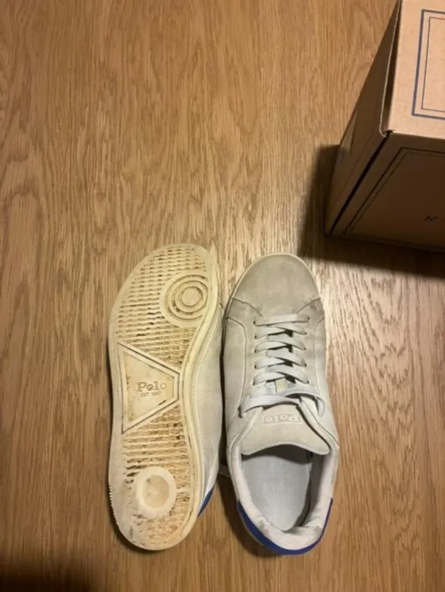 Zapatillas Polo Ralph Lauren Beige/Azul Talla 41