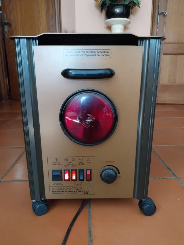 Estufa Eléctrica Vintage Retro Años 70