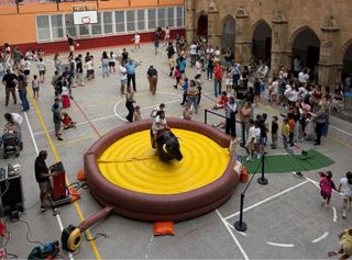 Toro Mecánico hinchable