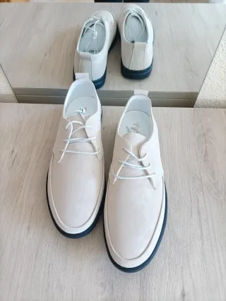 Zapatos de vestir beige para hombre