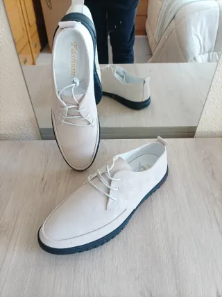 Zapatos de vestir beige para hombre
