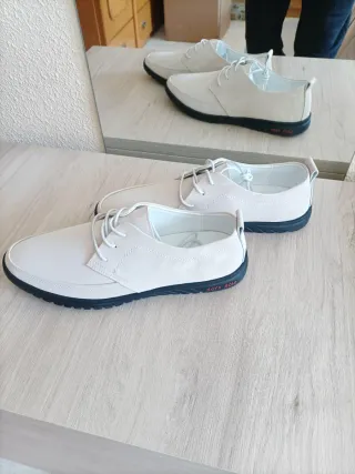 Zapatos de vestir beige para hombre