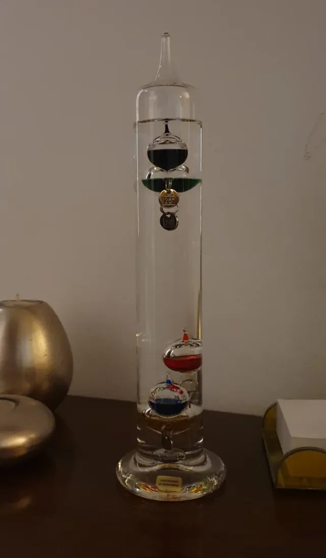 Termometro Galileo Vetro