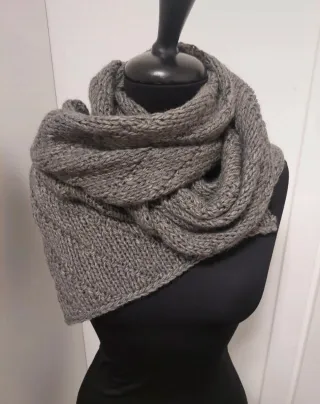 Sciarpa misto lana 38x140 cm