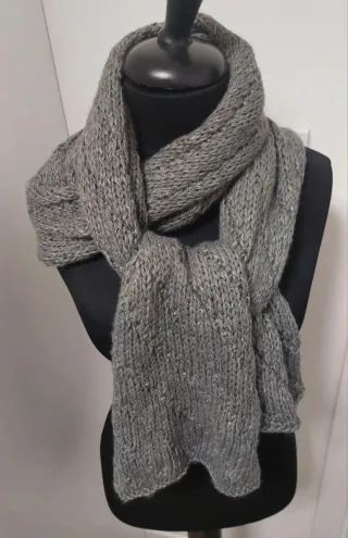 Sciarpa misto lana 38x140 cm