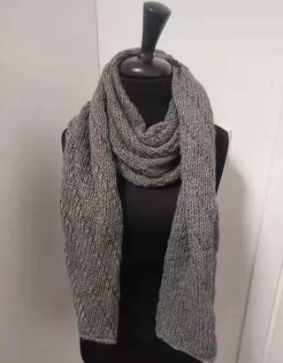 Sciarpa misto lana 38x140 cm