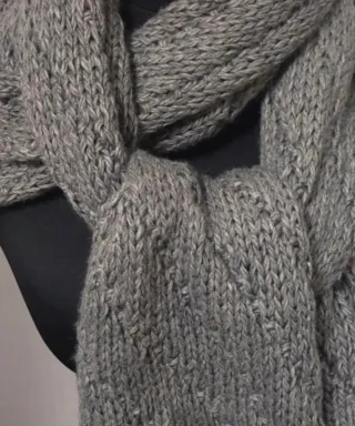 Sciarpa misto lana 38x140 cm