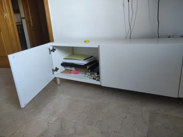 Mueble TV Ikea Blanco