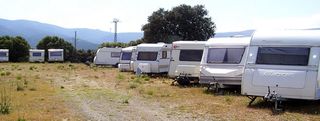 Spazio sorvegliato 24/7 per roulotte Airstream ad Almussafes
