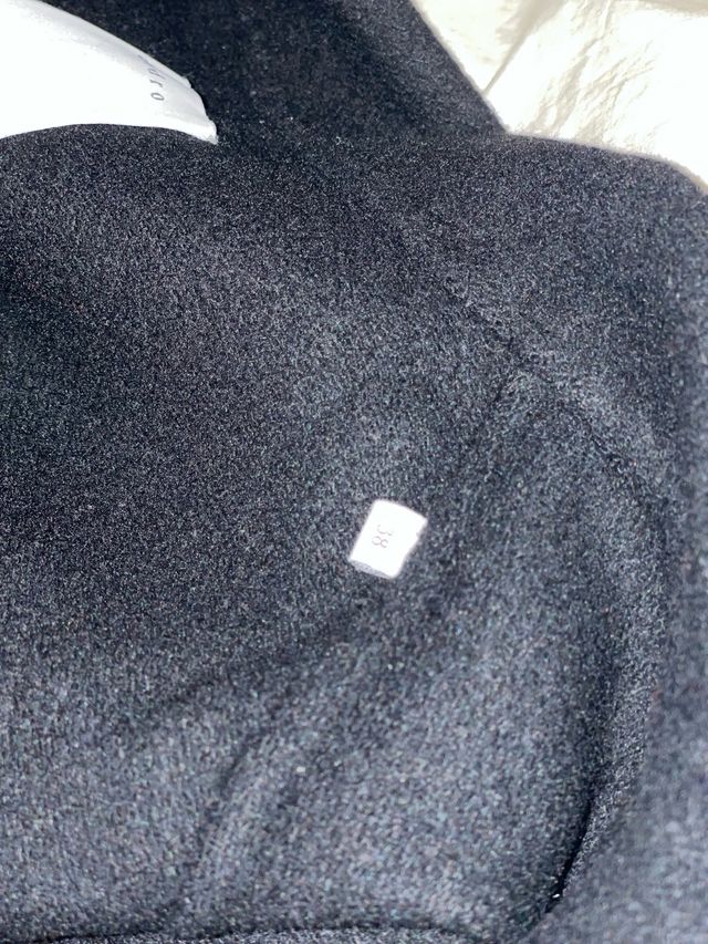 Abrigo Lana Sandro Negro