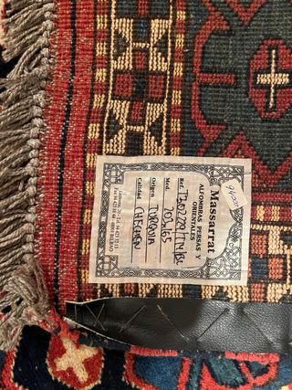 Alfombra de lana estilo oriental