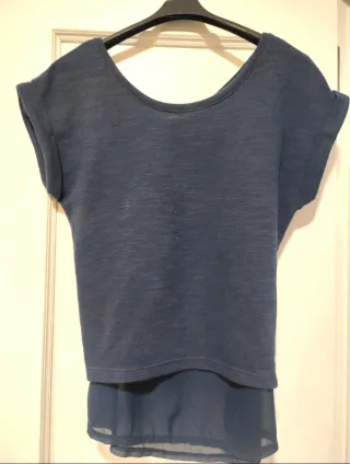 Blusa azul Lefties