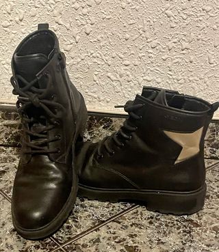 Botines Geox Niña Negros