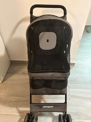 Carro para perro Edupet gris