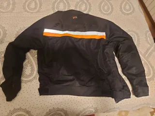 Chaqueta Moto Verano Mujer Talla L Negra/Naranja