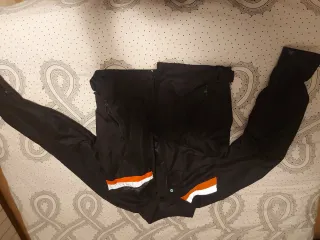 Chaqueta Moto Verano Mujer Talla L Negra/Naranja