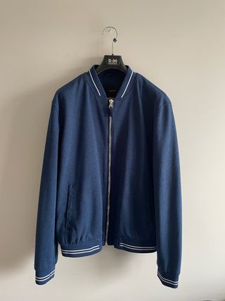 Giacca bomber blu navy Zara