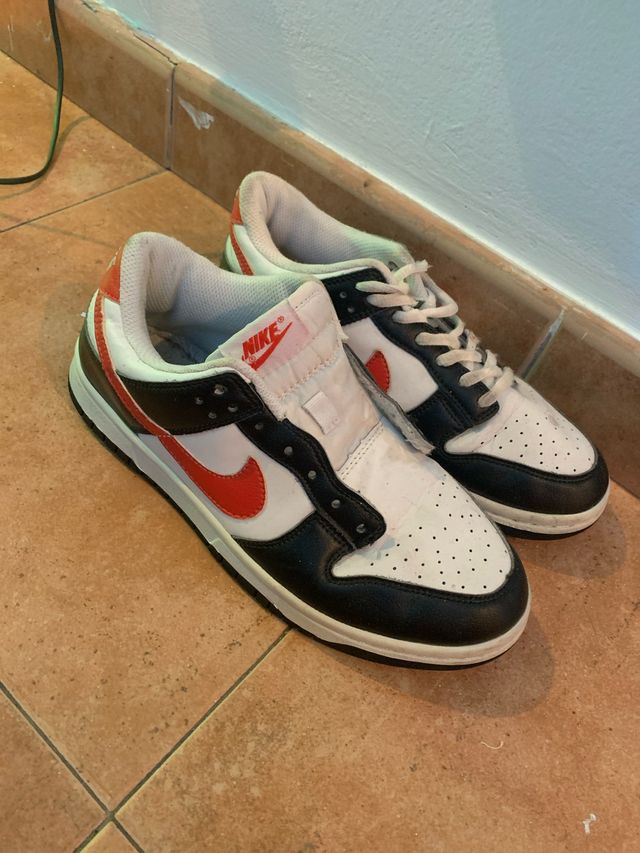 Nike Dunk Low Black Red White