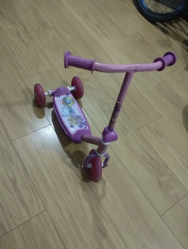 Patinete infantil 3 ruedas rosa