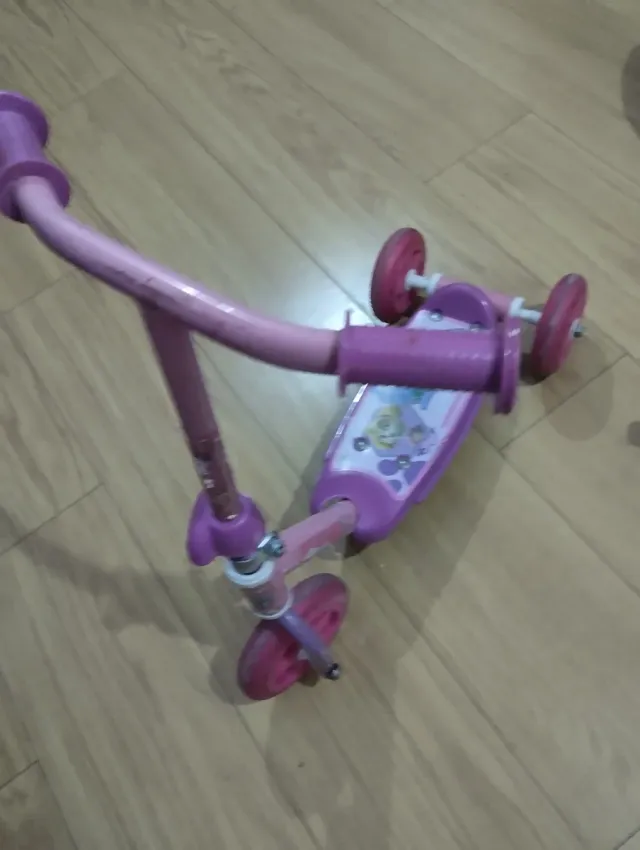 Patinete infantil 3 ruedas rosa
