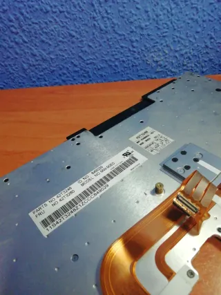 Teclado Lenovo Negro Portátil