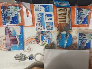 Souvenir Grecia Magneti e portachiavi
