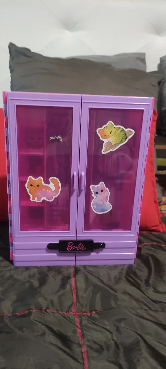 Armario Barbie Morado y Rosa
