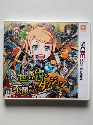 Etrian Mystery Dungeon 3DS Japonés
