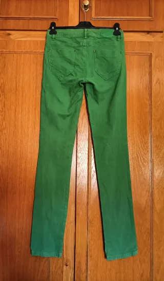 Vaqueros Springfield verdes mujer talla 36