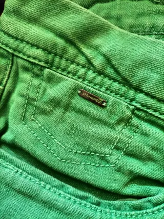 Vaqueros Springfield verdes mujer talla 36