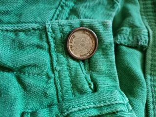 Vaqueros Springfield verdes mujer talla 36