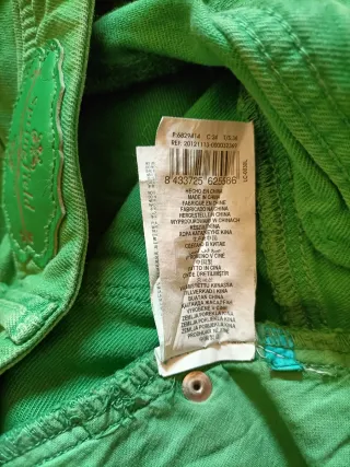 Vaqueros Springfield verdes mujer talla 36