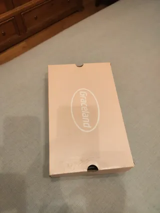 Zapatos de tacón beige/rosa