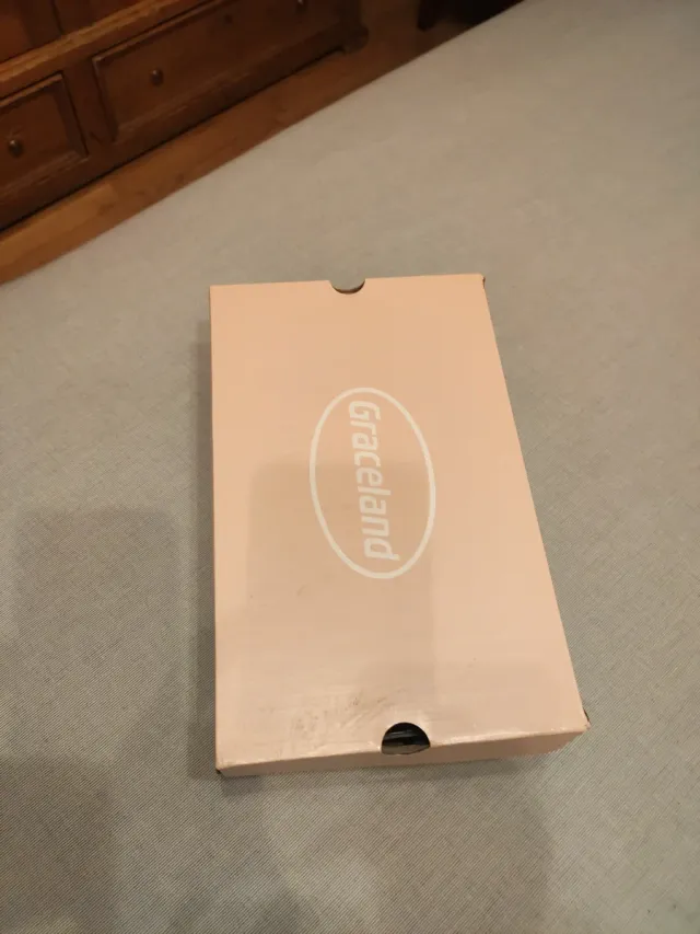 Zapatos de tacón beige/rosa