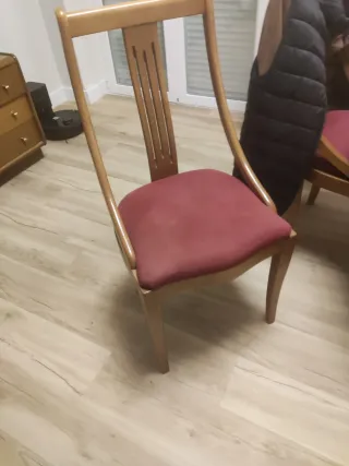 Conjunto mesa comedor y sillas