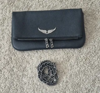 Bolso Zadig & Voltaire Negro y Plateado