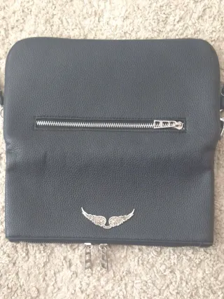 Bolso Zadig & Voltaire Negro y Plateado