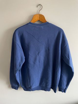 Felpa Oversize Pull&Bear blu