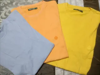Lote 3 Camisetas Springfield Talla L