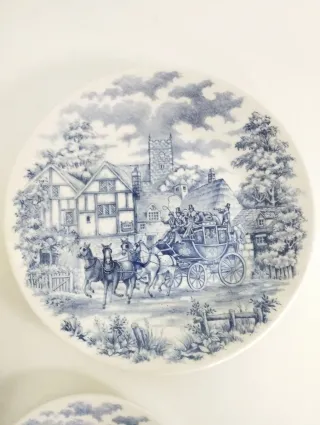 Servizio Piatti Oxford 18 Pezzi Stile Inglese