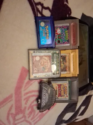 Pack 5 Juegos Game Boy Advance + Adaptador