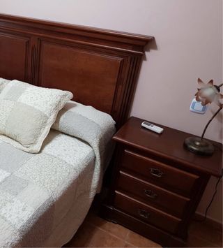 Dormitorio de madera