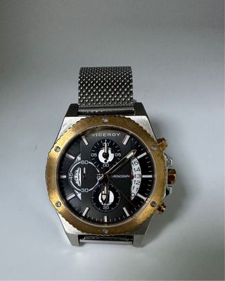 Reloj Viceroy Cronógrafo Dorado y Plateado