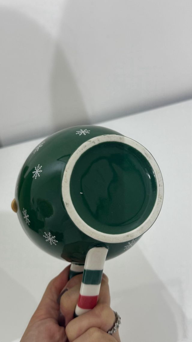 Tazza Grande Natale Gingerbread Uomo